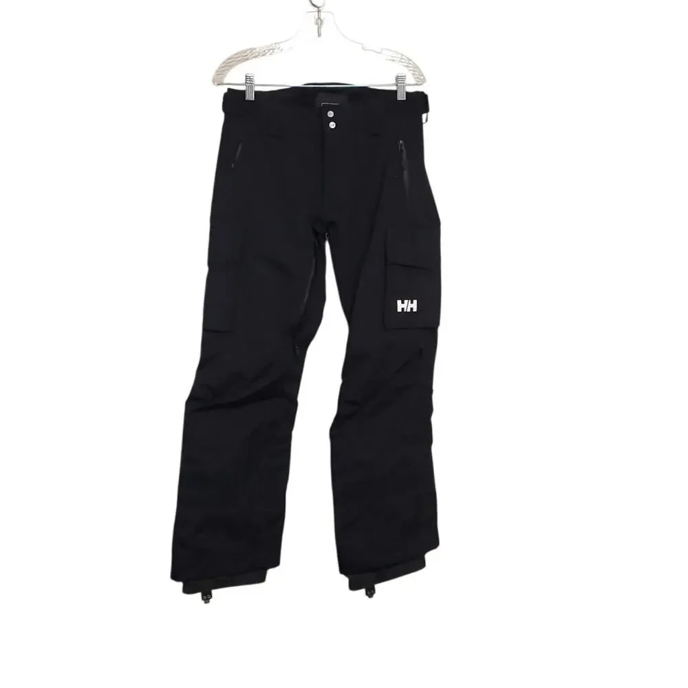 HELLY HANSEN Black Professional Waterproof Shell Snowboard Skii Pants Women's